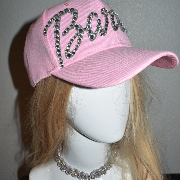 Pink Rhinestone Cap - Picture 3 of 7